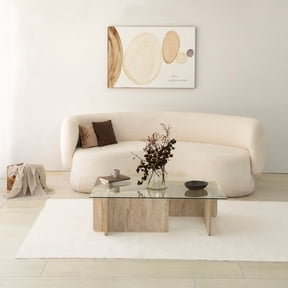 Neostill Escape - Travertine Travertine Coffee Table
