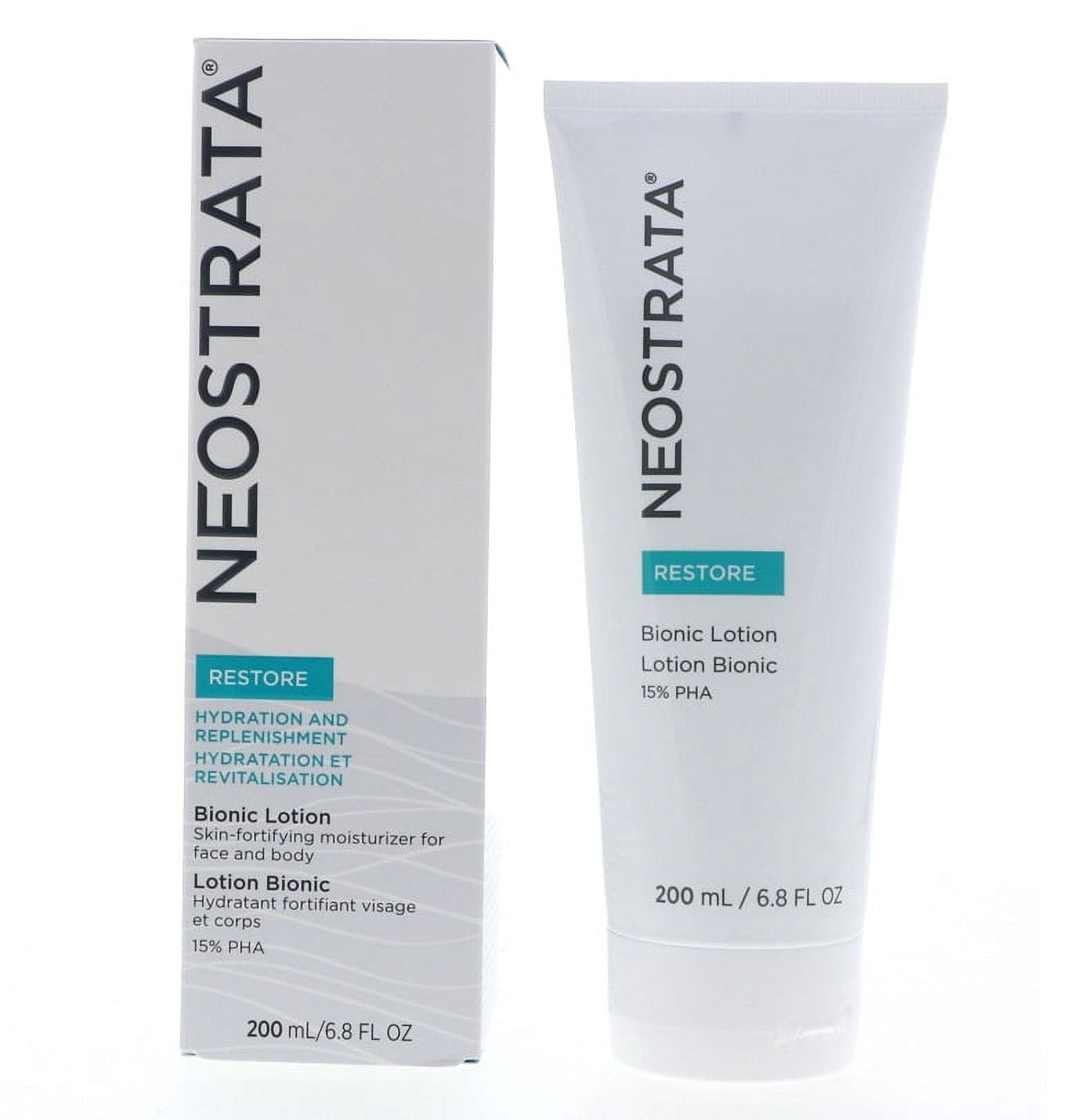 Neostrata Lightweight Bionic Lotion 6.8oz - PHA 15, Ideal for Dry