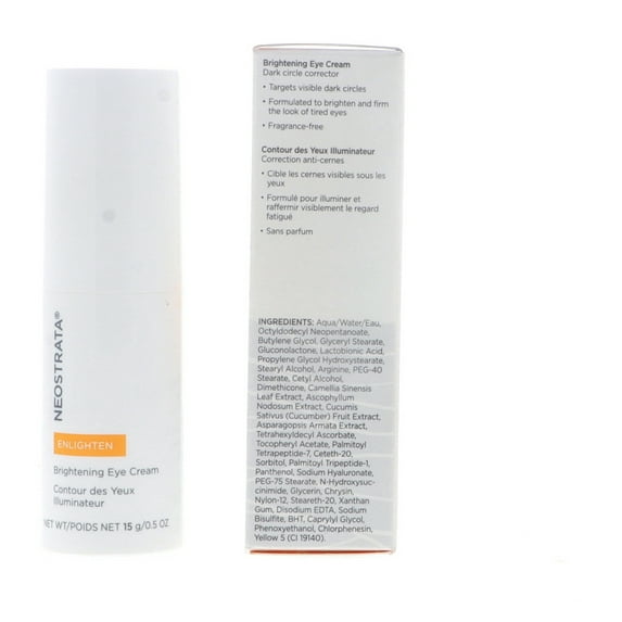 Neostrata ENLIGHTEN Brightening Eye Cream Dark circle corrector 0.5 oz 15 g New