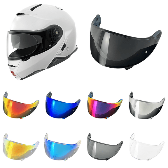 Neotec2 Face Shield Lens Helmet Visor Replacement for SHOEI Moto Visiere Casco UV Cut Accessories Durable High Impact Protection