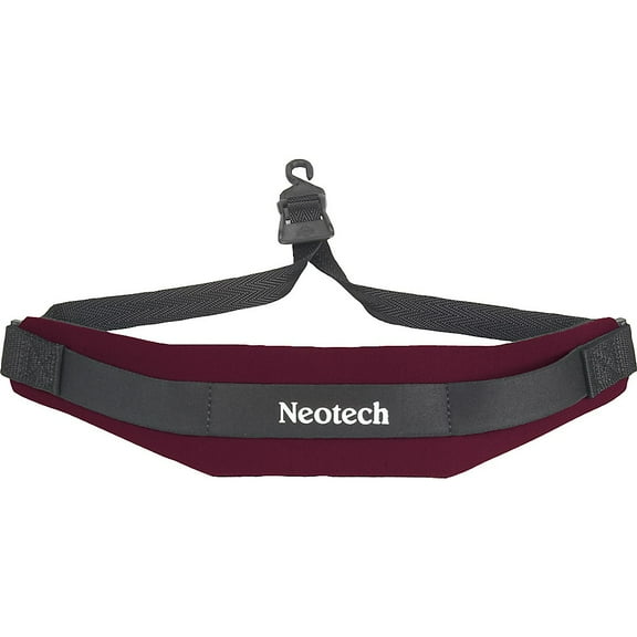 Neotech Soft Sax Strap - Regular - Wine - Open Hook