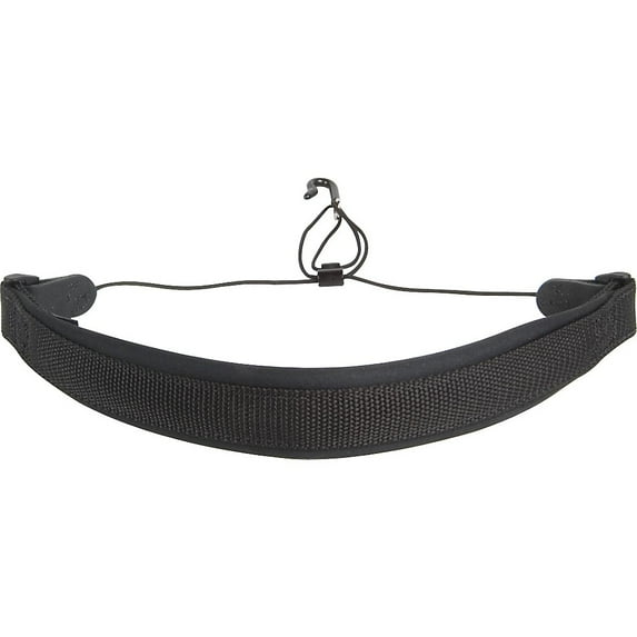 Neotech Wick-It Covered Metal Hook Sax Strap Black X-Long