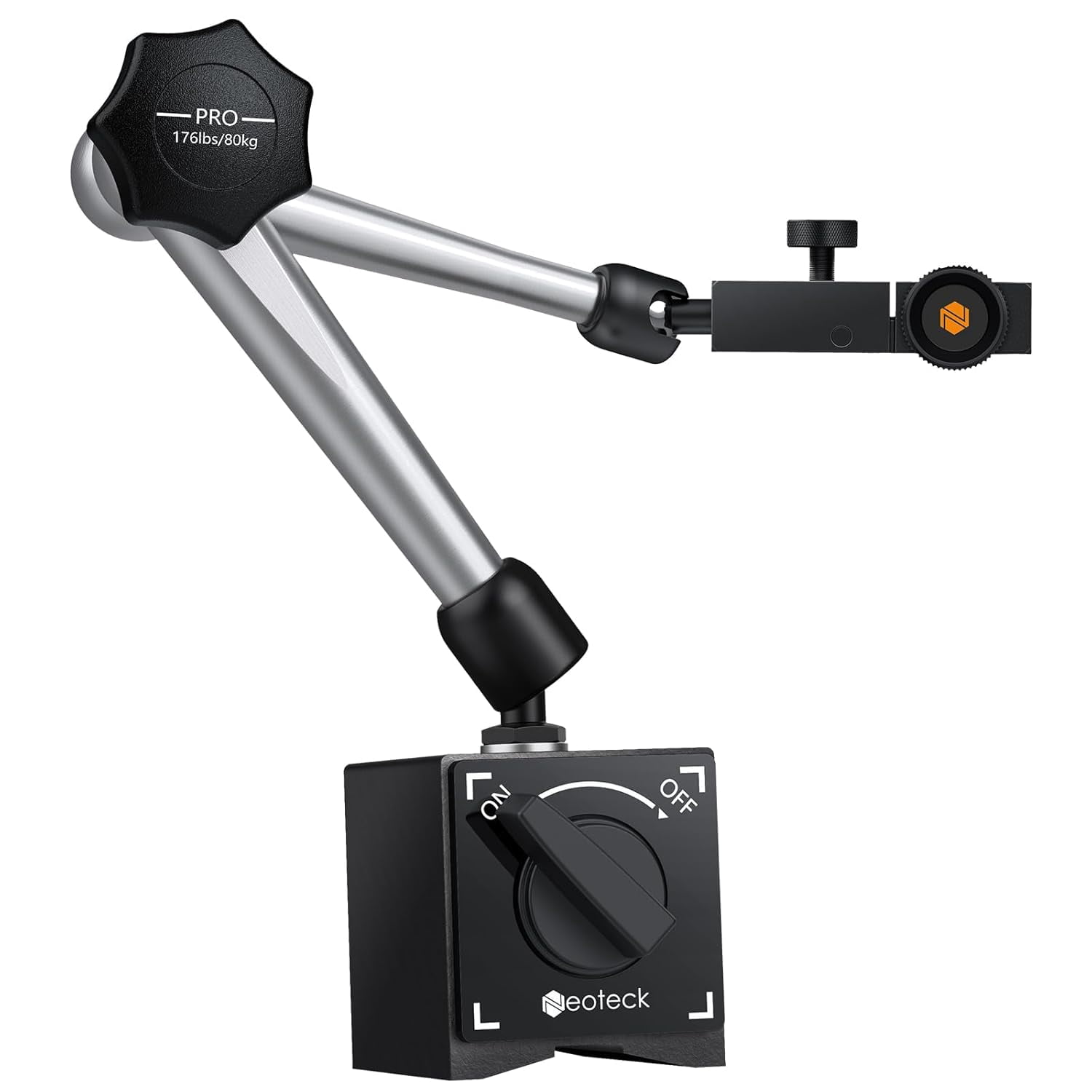 Neoteck Magnetic Base Stand for Digital Dial Indicator Gauge Pro-176lbs ...