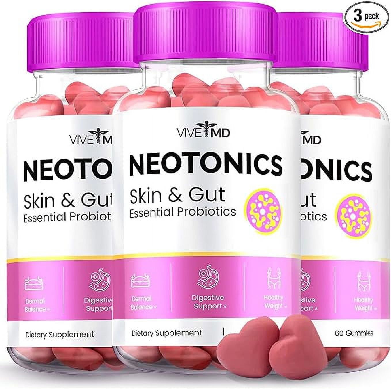Neotonics Skin and Gut Gummies Reviews Neotonics Skin & Gut Health ...