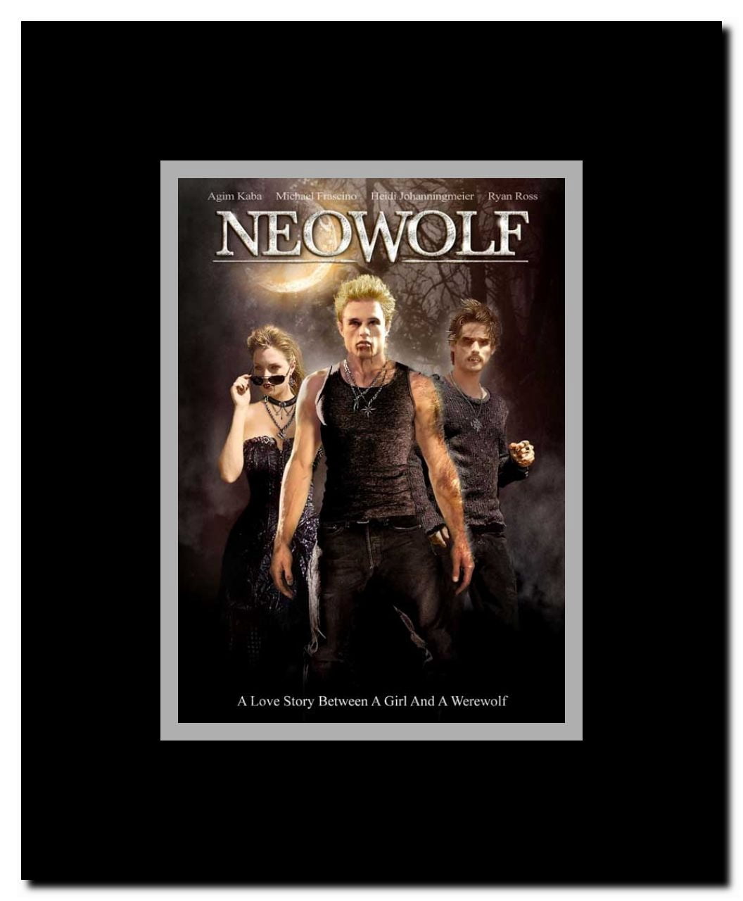 Neowolf Framed Movie Poster