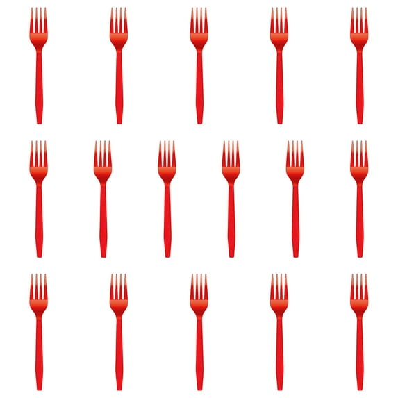 Neoyler 16 Pack Christmas Disposable Dinnerware Set Thanksgiving Plates Thanksgiving Paper Plates Sturdy and Practical for Christmas Dinners 2in Red