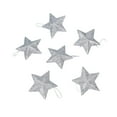 thumbnail image 1 of Neoyler 6 Pack Christmas Star Ornaments for Tree Decoration with Sparkling Glitter Finish Enhance Holiday Atmosphere 3x3in Silver, 1 of 4