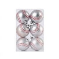 thumbnail image 1 of Neoyler 6 Pack Christmas Tree Ornaments Christmas Decorations Sports Advent Hanging Decorations Unique Theme Easy to Hang Suit for Home Office or Porch Add Festive Cheer 7.1in White, 1 of 2