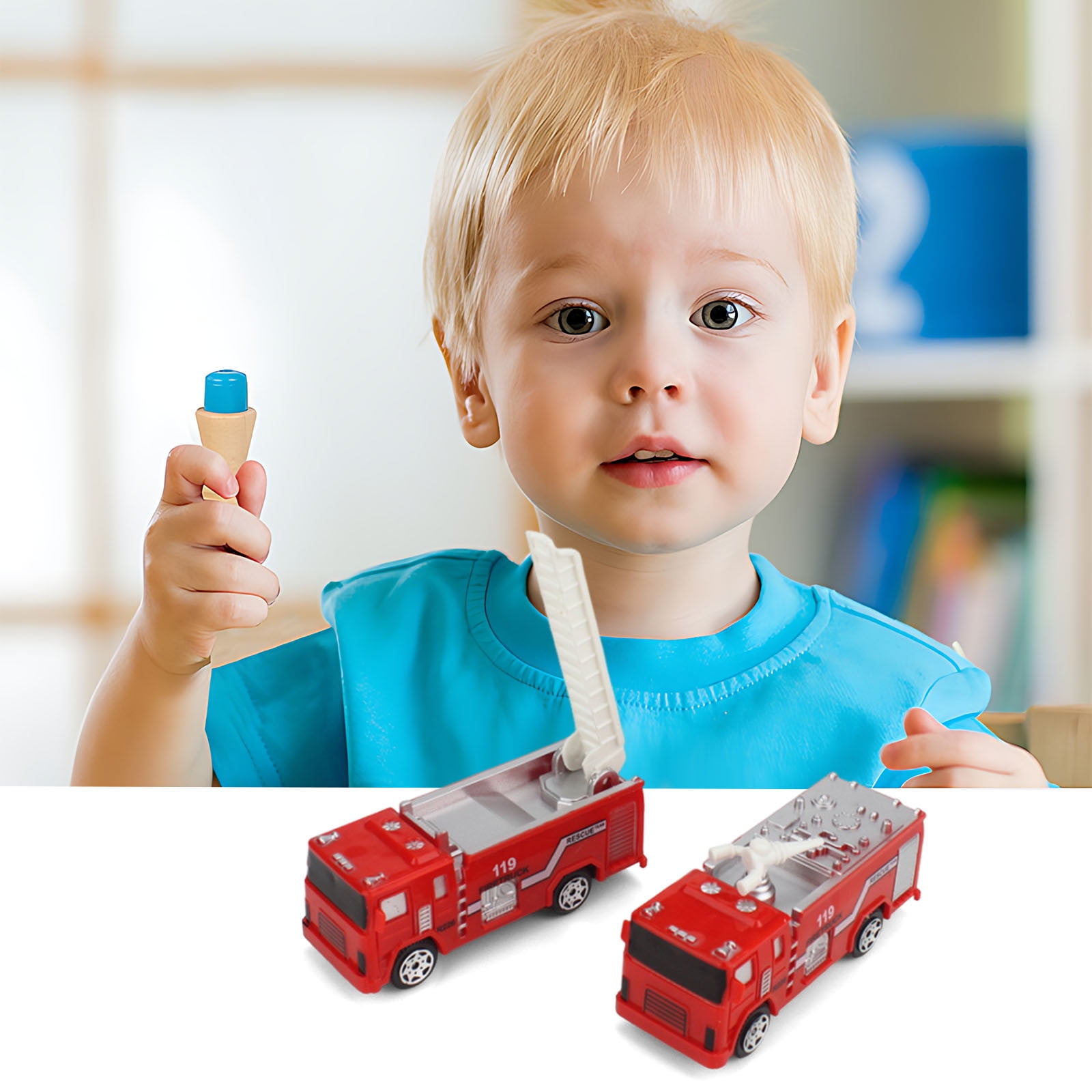 Neoyler Boys and Toddlers Bath Toys Set Car Themed Gifts for Kids ...