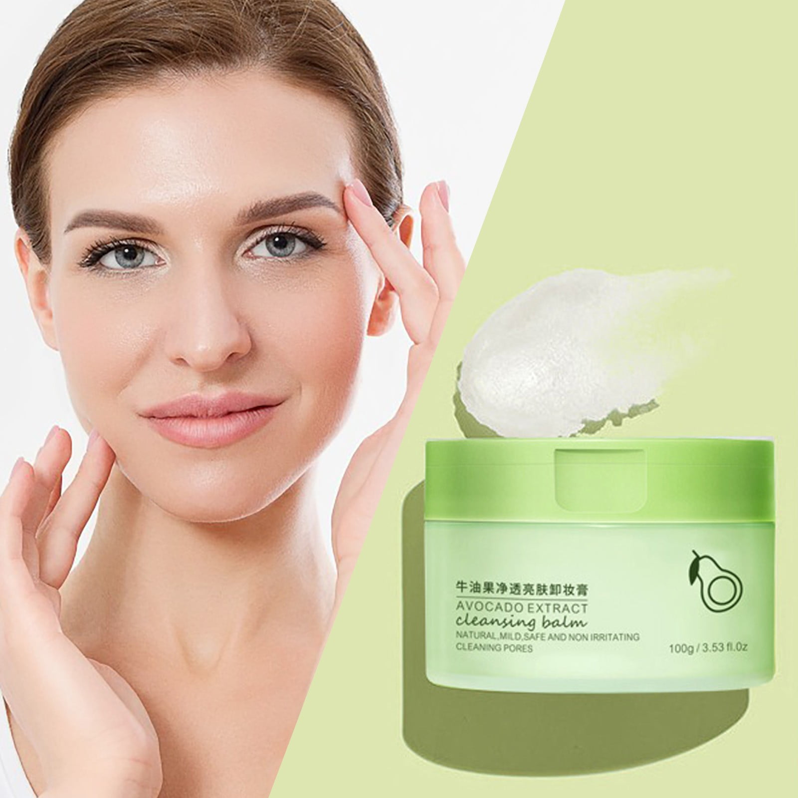 Neoyler Brightening Makeup Remover Cream with Built in Spoon for Easy ...