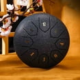 thumbnail image 1 of Neoyler Buddha Stones Steel Tongue Drum 8 Inch Mini Handpan Worry Drum for Adults Education and Yoga Zen Entertainment Sound Healing Gift Easy to Carry and Play, 1 of 8