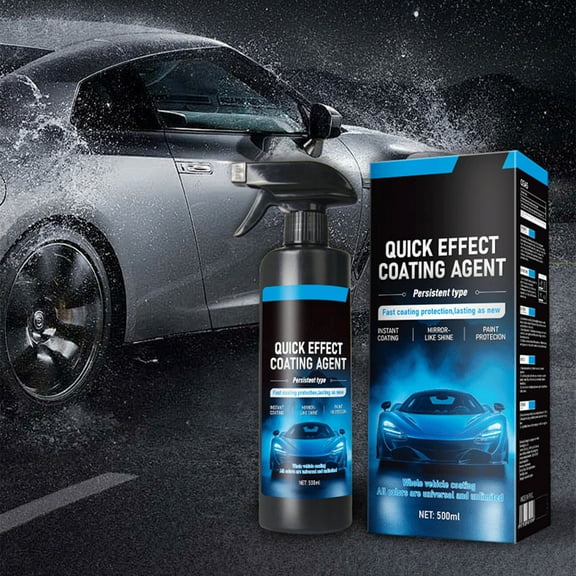 Neoyler Car Detailing Automotive Coating Agent Cleaning Spray Waterproof Protective Mirror Shine Long Lasting Scratch Resistance for Exterior Paint and Trim Multicolor
