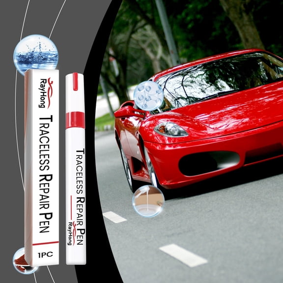 Neoyler Car Paint Touchup Pen Scratch Repair Kit Easy Application Quick Drying Long Lasting Gloss Finish Fast Restoration for Minor and Deep Scratches Suit for Car Owners