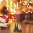 thumbnail image 1 of Neoyler Christmas Decorations Christmas Ornaments European Style Christmas Tree Candlestick Stand Iron Candle Holder Decorative Centerpiece for Vacation Home Table and Party 6.5 in, 1 of 5