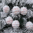 thumbnail image 1 of Neoyler Christmas Decorations Glass Hydrangea Ball Chandelier Ornament Energy Saving Light Up Hanging Ball Easy Install for Tree Decor Bar Restaurant Home Christmas Balls Ornaments 5.1in Green, 1 of 7