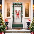 thumbnail image 1 of Neoyler Christmas Door Curtain Decoration for Festive Home with Easy Install Hanging Loop and Reusable Polyester Material Suit for Storefronts and Photo Backdrops 72.8x35.4in, 1 of 6
