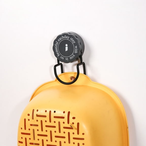 Neoyler Effortless No Drill Suction Cup Wall Hooks for Versatile Basin Towel Storage and Organization Strong Load Bearing Long Lasting Iron Design Waterproof Rust Resistant
