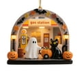 thumbnail image 1 of Neoyler Halloween Ghost Decor Ornaments for Indoor Outdoor Use with Spooky Cute Designs Featuring Ghosts Lanterns Suit for Halloween Lovers Home Decoration Enthusiasts 3.1in Multicolor, 1 of 6