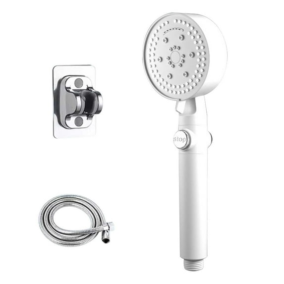 Neoyler High Pressure Showerhead Set with 8 Settings Easy Install for Spa Like Experience Powerful Water for Home Bathroom Includes 1 Shower Head Suit for Relaxing Showers