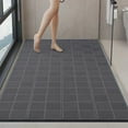 thumbnail image 1 of Neoyler Indoor Door Mat Interlocking Anti Slip PVC Bath Tile Mat Modular Quick Drainage Design Raised Texture for Secure Traction Waterproof Fast Drying Floor Tile Shower Pool Multicolor 15.7x23.6in, 1 of 6