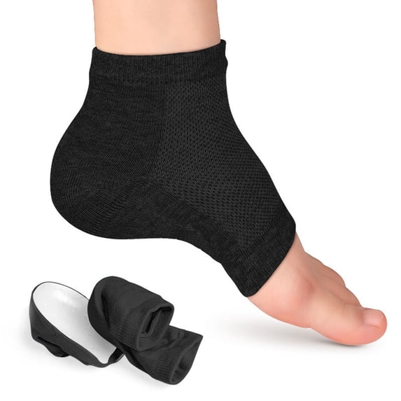 Neoyler Invisible Height Increasing Insoles Relaxedable Sock Insert for Boots and Sneakers Supportive Height Max Socks with Shock Absorption and Slip Resistance for Men and Women