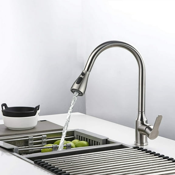 Neoyler Kitchen Faucet Aerator 360° Swivel Nozzle Easy Install Tap Water Saving Spray Head Bathroom Faucet Attachment with 3 Modes for G1 2 Inch Universal Threaded Sink Taps