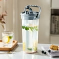 thumbnail image 1 of Neoyler Large Capacity Insulated Beverage Dispenser With Handle For Fridge Use Suit For Water Tea Milk Juice Cold Brew And Parties Leak Proof Portable Pitcher, 1 of 6