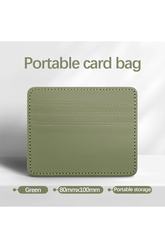 Large Capacity Leather RFID Blocking Card Wallet with Multiple Slots for Cards and Cash Compact Design Suit in Pockets and Purses Secure and Long Lasting for Everyday Use