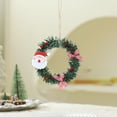 thumbnail image 1 of Neoyler Mini Christmas Garland with Artificial Needles Cones and Snowman Figures for Holiday Decorations Indoor Outdoor 5.1x5.1x0.6in Green, 1 of 5