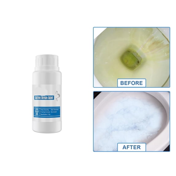 Neoyler Pipe Dredger Deodorant Multipurpose Cleaner Fast Foaming Active Oxygen Formula Dissolves Grease Hair Soap and Oil for Kitchen Bathroom Sink Shower Floor Drains White