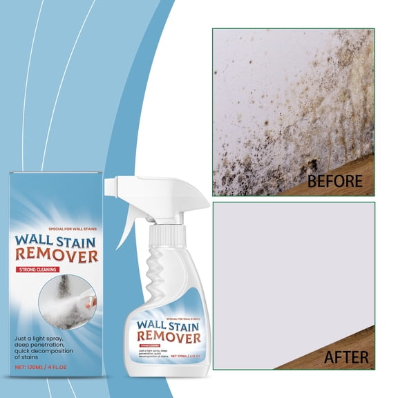 Neoyler All Purpose Cleaner Wall Stain Remover Spray Deep Decontamination Restore Wall Finish Anti Fouling Protection Easy to Use for Painted Walls and Interior Surfaces Multicolor