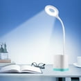 thumbnail image 1 of Neoyler Rechargeable LED Desk Lamp with USB and 360°Gooseneck for Reading Studying and Remote Work Eye Protection No Flicker Energy Saving Adjustable Brightness Clip On, 1 of 6