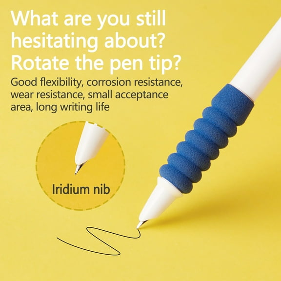 Neoyler Retractable Fountaining Pen with Super Soft Non-slip Grip and Smooth Writing Suit for Students and Professionals Easy to Use and Refill with Replaceable Ink Sac