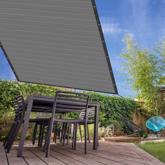 Neoyler Shade Rectangle Sun Protection High-Density Fabric Up to 95 Percent UV Blocking Easy Installation Versatile for Patio Pool Garden Backyard BBQ Beach Car Use