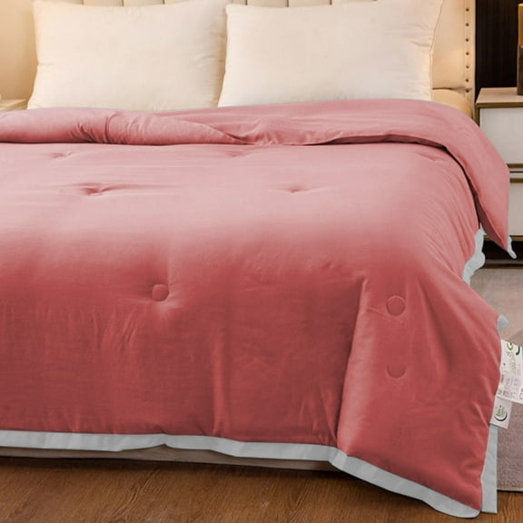 Neoyler Soft Breathable Cool Blanket with Double Layer Fabric for Relaxedable Sleep Suit Bedding for Hot Sleepers Night Sweaters Easy Care Versatile Use