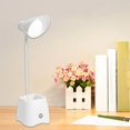 thumbnail image 1 of Neoyler USB Rechargeable LED Desk Lamp with Eye Protection for Reading Study and Office Use,Adjustable Brightness,Flexible Gooseneck,Sturdy Clip for Dorm and Home, 1 of 6