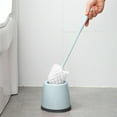 thumbnail image 1 of Neoyler Wall Mounted Toilet Brush Set with Long Handle and Soft Bristles for Bathroom Cleaning Sturdy Plastic Easy Installation Deep Clean Design Leaves No Dead Corners or Stains, 1 of 8
