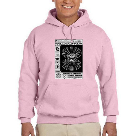 Neozone Techno Style Hoodie Men - Men Hoodie, 3XL
