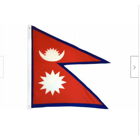 Nepal 2x3ft Flag of Nepal Nepalis Flag 2x3 House Flag 100D FABRIC
