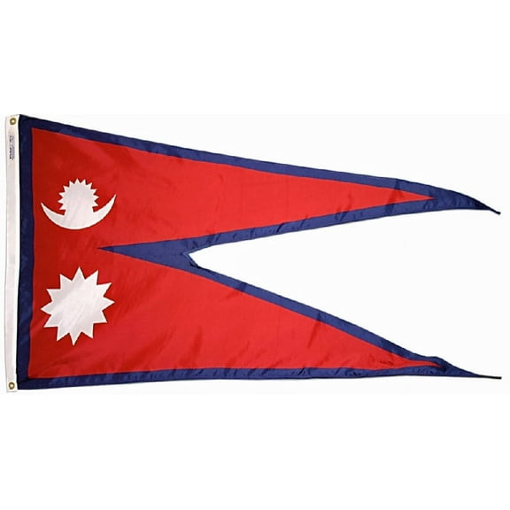 Nepal - 3'X5' Nylon Flag