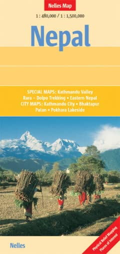 Pre-Owned Nepal / Kathmandu Valley + City / Rara / Patan (2009) Paperback