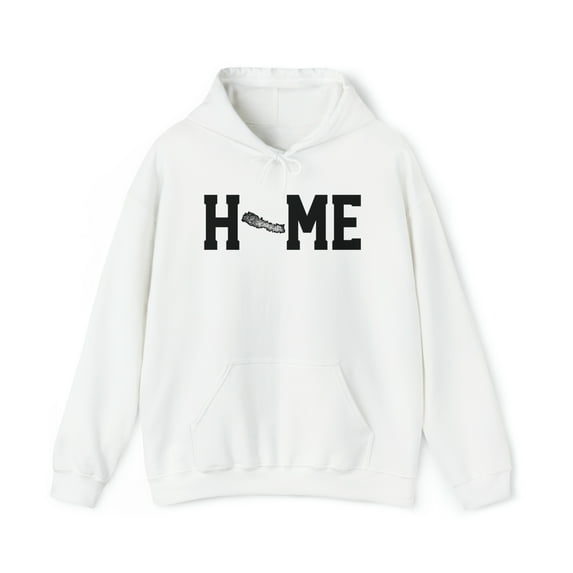 Nepal Nepalese Home Moving Away Homesick Hoodie, Gifts, Hooded Sweatshirt