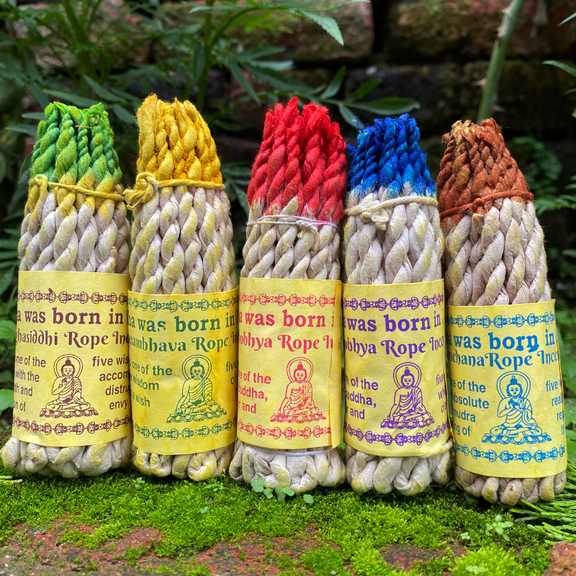 Nepalese Rope Incense Natural Handmade Tibetan Incense for Meditation and Relaxation - 3 Bundle