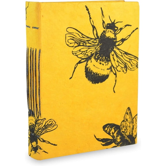Nepali Keeper Journal with Lokta Paper. Nepal. (5x7 , Busy Bee)