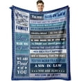 thumbnail image 1 of Nephew Gifts from Auntie, Nephew Gifts from Uncle, Gifts for Nephew Adult Blanket, Birthday Gifts for Nephew, Graduation Gifts for Nephew, to My Nephew Blanket 60X50 Inch, 1 of 5