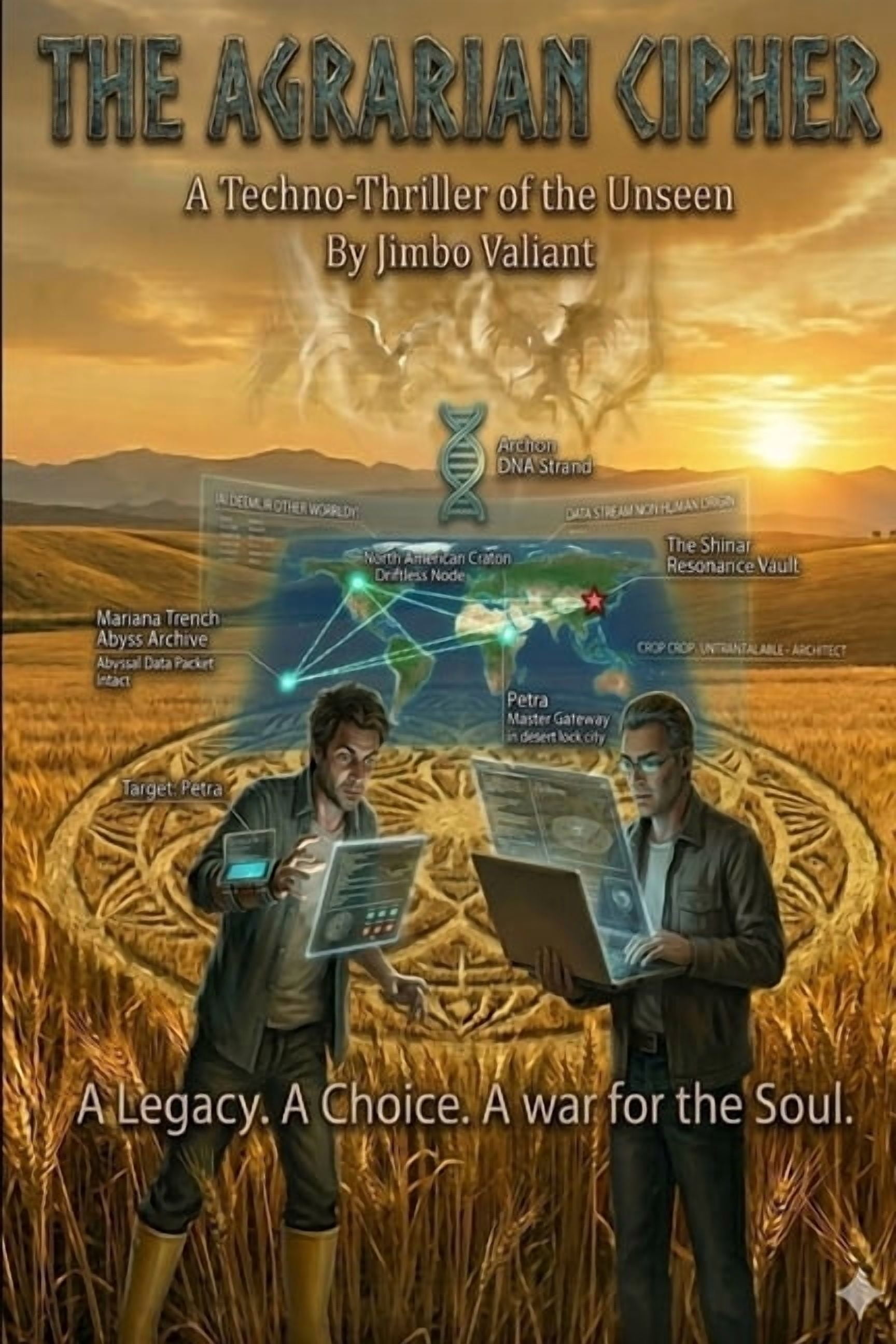 Nephilim Live Among Us The Agrarian Cipher: A Techno-Thriller of the Unseen War, Book 1, (Paperback)