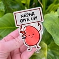 thumbnail image 1 of Nephrology Badge Reel | Funny Kidney Nephr Give Up Badge Holder | Cute Medical Retractable ID Clip for Nephrologists Nurses Doctors Staff, 1 of 3