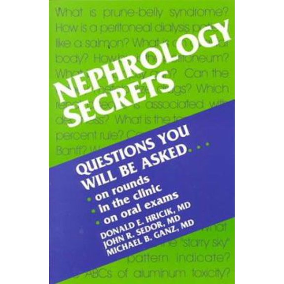 Pre-Owned Nephrology Secrets (Paperback) 1560533099 9781560533092