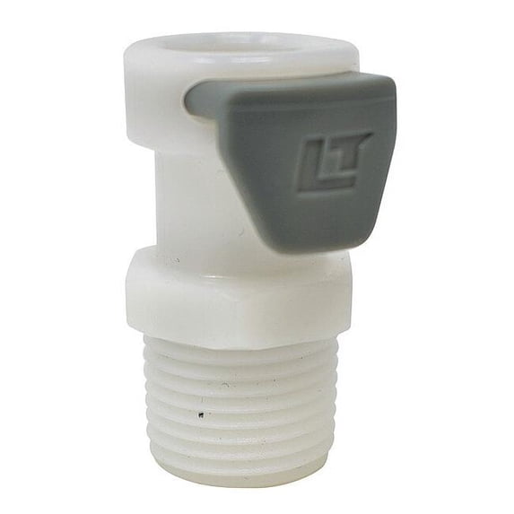 Nephros Coupler, 1 in H, Plastic, 3/8 in Dia 70-0902