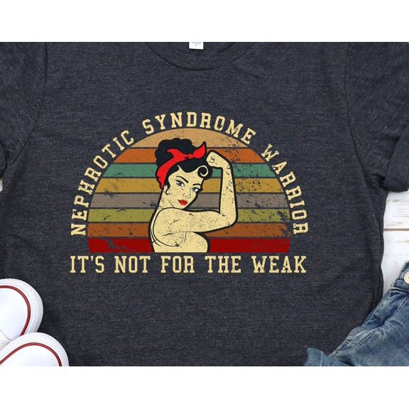 Nephrotic Syndrome Warrior Shirt Awareness Support Survivor Ribbon Health Tee Care Gift Ts